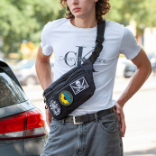 Тактична бананка з патч-панеллю чоловіча, Сумка через плече з Cordura. Зображення №4