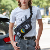 Тактична бананка з патч-панеллю чоловіча, Сумка через плече з Cordura. Зображення №6