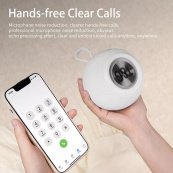 Бездротова потужна колонка TG337 з Bluetooth, RGB-підсвічуванням та радіо. Колір: білий. Зображення №4 Бездротова потужна колонка TG337 з Bluetooth, RGB-підсвічуванням та радіо. Колір: білий. Зображення №4