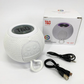 Бездротова потужна колонка TG337 з Bluetooth, RGB-підсвічуванням та радіо. Колір: білий. Зображення №8 Бездротова потужна колонка TG337 з Bluetooth, RGB-підсвічуванням та радіо. Колір: білий. Зображення №8