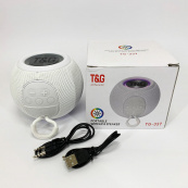 Бездротова потужна колонка TG337 з Bluetooth, RGB-підсвічуванням та радіо. Колір: білий. Зображення №10 Бездротова потужна колонка TG337 з Bluetooth, RGB-підсвічуванням та радіо. Колір: білий. Зображення №10