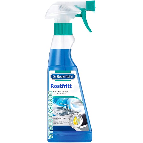 Dr Beckmann Спрей для нержавіючої сталі Rostfritt 250ml Dr Beckmann Спрей для нержавіючої сталі Rostfritt 250ml