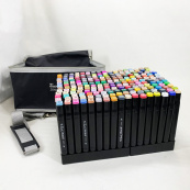 Набір скетч-маркерів двосторонніх 204 шт. Зображення №8 Набір скетч-маркерів двосторонніх 204 шт. Зображення №8