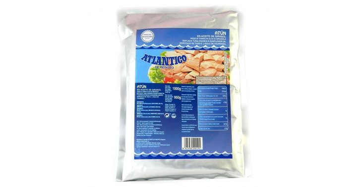 Тунець в соняшниковій олії Atlantico 1 кг Тунець в соняшниковій олії Atlantico 1 кг