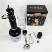 Блендер Domotec R.314B занурювальний 5 в 1800 Вт. Зображення №15