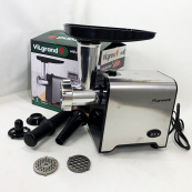Мясорубка электрическая с нержавейки VILGRAND V1212MG стальная 1200 Вт. Изображение №9