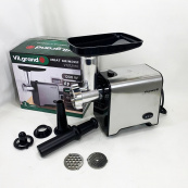Мясорубка электрическая с нержавейки VILGRAND V1212MG стальная 1200 Вт. Изображение №12