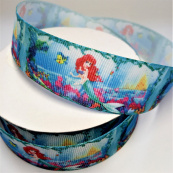 Стрічка декоративна репс 2,5 см Русалонька 5 м.. Изображение №3