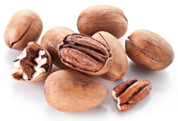 Пекан смажений неочищений у шкаралупі 500 г Пекан смажений неочищений у шкаралупі 500 г