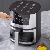 Аерофритюрка для смаження без масла Domotec MS-3221 3500 Вт 7 л. Зображення №3