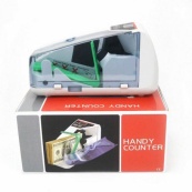 Ручна машинка для рахунку грошей з детектором Handy Counter V30 на батарейках та від мережі 220. Зображення №4