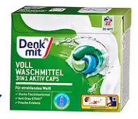 Капсули для прання DenkMit Aktiv 3в1 (для білого) 22 штуки Капсули для прання DenkMit Aktiv 3в1 (для білого) 22 штуки