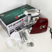 Електром'ясорубка ViLgrand V203-BRMG. Колір: червоний. Зображення №6