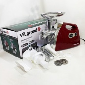 Електром'ясорубка ViLgrand V203-BRMG. Колір: червоний. Зображення №9