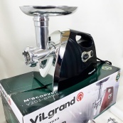 Електром'ясорубка ViLgrand V203-BRMG. Колір: чорний. Зображення №3 Електром'ясорубка ViLgrand V203-BRMG. Колір: чорний. Зображення №3