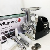 Електром'ясорубка ViLgrand V203-BRMG. Колір: чорний. Зображення №6 Електром'ясорубка ViLgrand V203-BRMG. Колір: чорний. Зображення №6