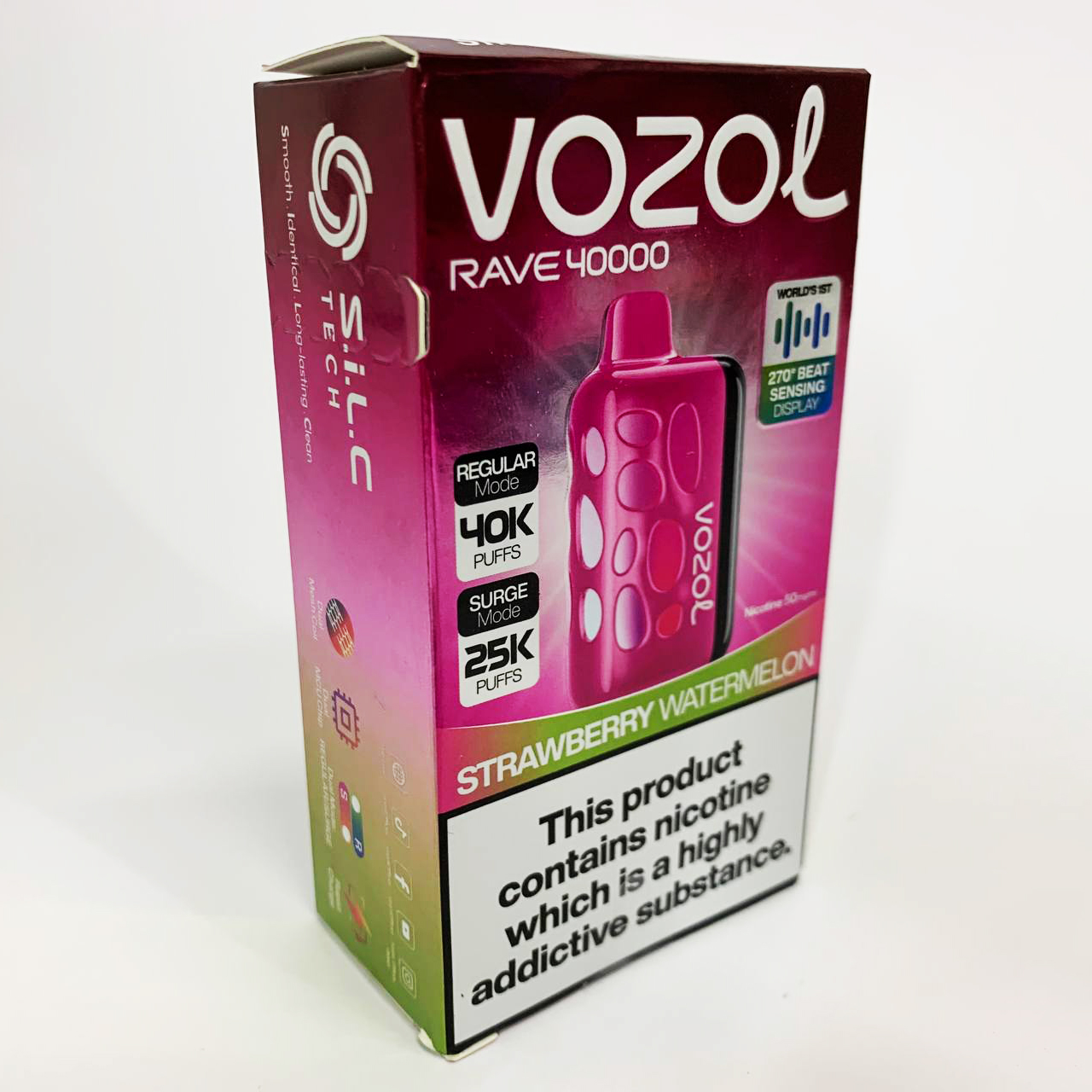 Vozol Rave 40000. Клубника Арбуз (Strawberry Watermelon) Vozol Rave 40000. Клубника Арбуз (Strawberry Watermelon)