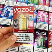 Vozol Rave 40000. Манго Персик (Mango Peach). Зображення №3