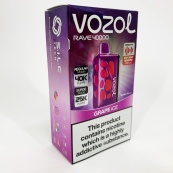 Vozol Rave 40000. Виноград (Grape Ice). Зображення №2 Vozol Rave 40000. Виноград (Grape Ice). Зображення №2
