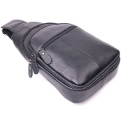 Стильная мужская кожаная сумка через плечо, натуральная кожа флотарь, качественная фурнитура. Изображение №14 Стильная мужская кожаная сумка через плечо, натуральная кожа флотарь, качественная фурнитура. Изображение №14