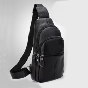 Стильная мужская кожаная сумка через плечо, натуральная кожа флотарь, качественная фурнитура. Изображение №19 Стильная мужская кожаная сумка через плечо, натуральная кожа флотарь, качественная фурнитура. Изображение №19