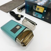 Електробритва портативна чоловіча VGR V-357 професійна бритва Шейвер. Колір: зелений. Зображення №10 Електробритва портативна чоловіча VGR V-357 професійна бритва Шейвер. Колір: зелений. Зображення №10