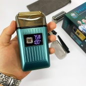 Електробритва портативна чоловіча VGR V-357 професійна бритва Шейвер. Колір: зелений. Зображення №11 Електробритва портативна чоловіча VGR V-357 професійна бритва Шейвер. Колір: зелений. Зображення №11