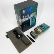 Електробритва портативна чоловіча VGR V-357 професійна бритва Шейвер. Колір: зелений. Зображення №21 Електробритва портативна чоловіча VGR V-357 професійна бритва Шейвер. Колір: зелений. Зображення №21