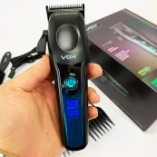 Аккумуляторная машинка для стрижки VGR V-195 GREEN. Изображение №4