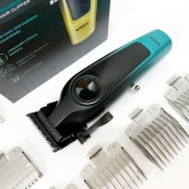 Аккумуляторная машинка для стрижки VGR V-196 GREEN. Изображение №9