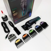 Акумуляторна машинка для стрижки VGR V-273 GREEN. Зображення №4