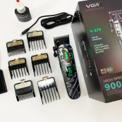 Акумуляторна машинка для стрижки VGR V-279 GREEN. Зображення №12