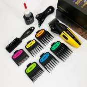 Профессиональная машинка для стрижки VGR V-285 аккумуляторная с насадками. Изображение №12