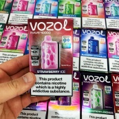 Vozol Rave 40000. Полуниця (Strawberry Ice). Зображення №3 Vozol Rave 40000. Полуниця (Strawberry Ice). Зображення №3