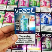 Vozol Rave 40000. Синя Малина (Blue Razz Ice). Зображення №3