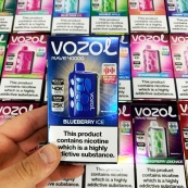 Vozol Rave 40000. Чорниця (Blueberry Ice). Зображення №3
