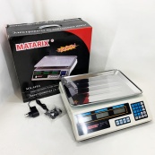 Ваги торговельні MATARIX MX-410A 50 кг електронні з калькулятором 220 В. Зображення №4