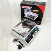 Ваги торговельні MATARIX MX-410A 50 кг електронні з калькулятором 220 В. Зображення №7