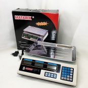 Ваги торговельні MATARIX MX-410A 50 кг електронні з калькулятором 220 В. Зображення №11