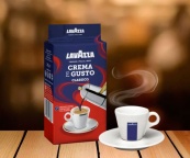 Кава Lavazza Crema e Gusto Classico мелена 250 г Розвакумована. Изображение №2 Кава Lavazza Crema e Gusto Classico мелена 250 г Розвакумована. Изображение №2