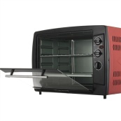 Електрична піч VILGRAND VEO650-14. Колір: червоний. Зображення №3