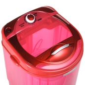 Пральна машина напівавтомат Vilgrand V135-2550. Колір: червоний. Зображення №2