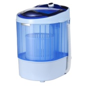 Пральна машина напівавтомат Vilgrand V135-2550. Колір: синій. Зображення №4