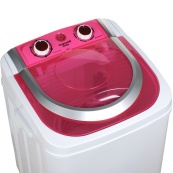Пральна машина напівавтомат VILGRAND V145-2570. Колір: червоний. Зображення №4
