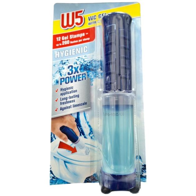 Освіжувач для унітазу з аплікатором W5 Hygienic 75 мл Освіжувач для унітазу з аплікатором W5 Hygienic 75 мл