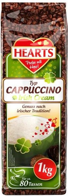 Капучино Hearts Irish Cream 1 кг Капучино Hearts Irish Cream 1 кг