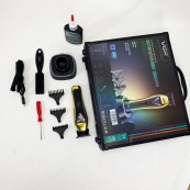 Тример VGR V-994, акумуляторний, мотор MAGLEV VECTOR 3.0, 3 насадки, зарядна станція, кейс. Зображення №6