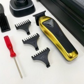 Тример VGR V-994, акумуляторний, мотор MAGLEV VECTOR 3.0, 3 насадки, зарядна станція, кейс. Зображення №10