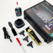 Тример VGR V-994, акумуляторний, мотор MAGLEV VECTOR 3.0, 3 насадки, зарядна станція, кейс. Зображення №13