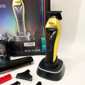 Тример VGR V-994, акумуляторний, мотор MAGLEV VECTOR 3.0, 3 насадки, зарядна станція, кейс. Зображення №14